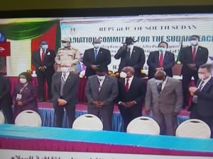 عاجل.. اكتمال التوقيع بالأحرف الأولى على 6 بروتوكولات لاتفاق سلام السودان