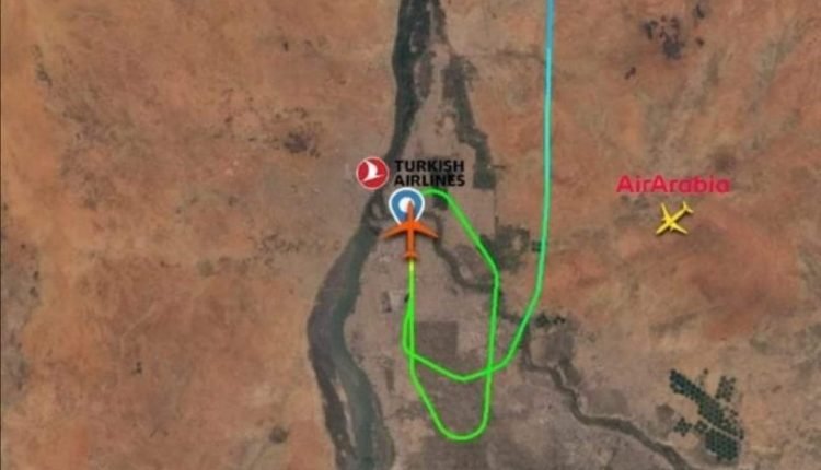 طائرة تركية تفشل في الهبوط بمطار الخرطوم لأسباب غريبة