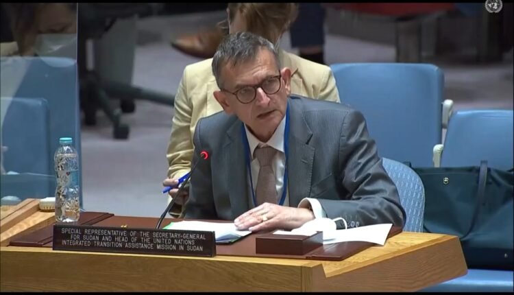 الأمم المتحدة تسحب اسم فولكر بصورة مفاجئة من أجندة جلسة لمجلس الأمن عن السودان وامريكا تحتج