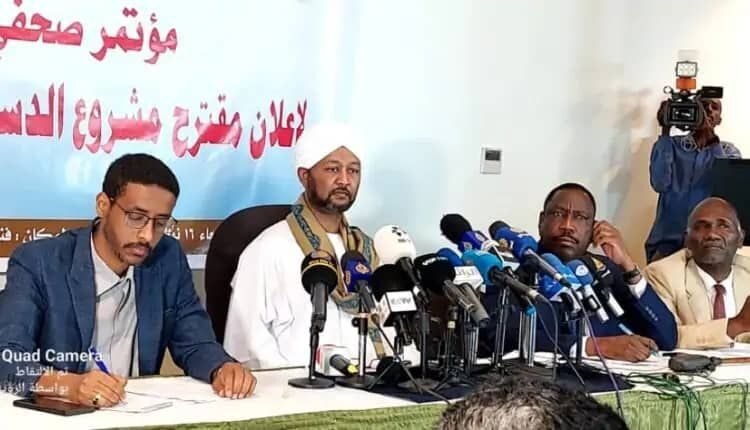 نداء أهل السودان تطرح مشروع دستور جديد
