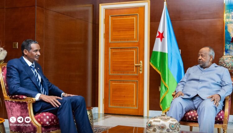 حميدتي يلتقي رئيس جيبوتي ووزير الخارجية يكشف التفاصيل