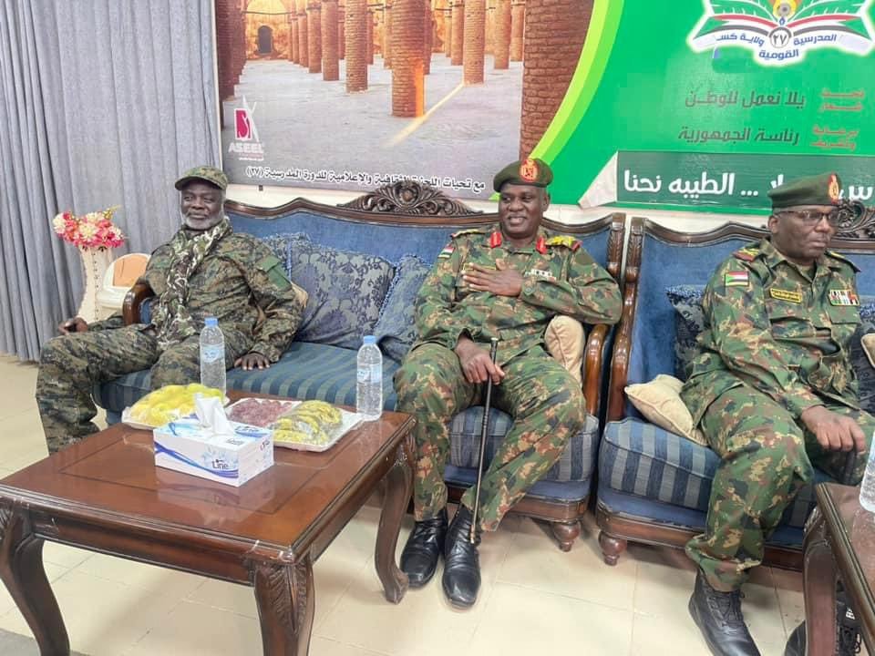 عاجل : ياسر العطا في كسلا مع حركة العدل والمساواة وقوات جديدة تقاتل بصفوف الجيش السوداني